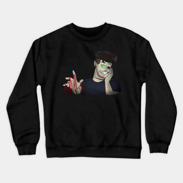 My puppets... Crewneck Sweatshirt by PuppyRelp